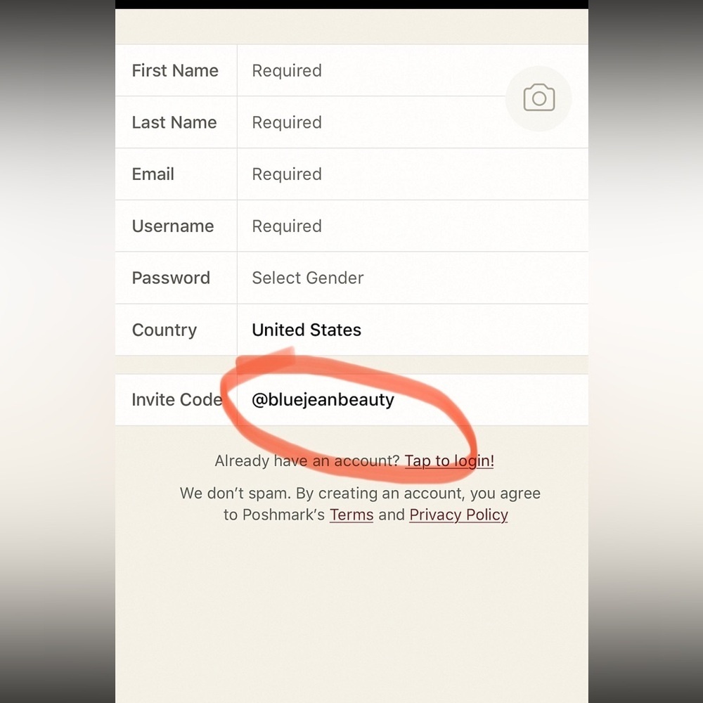 $10 OFF your very first Poshmark purchase- new‎ user accounts only​